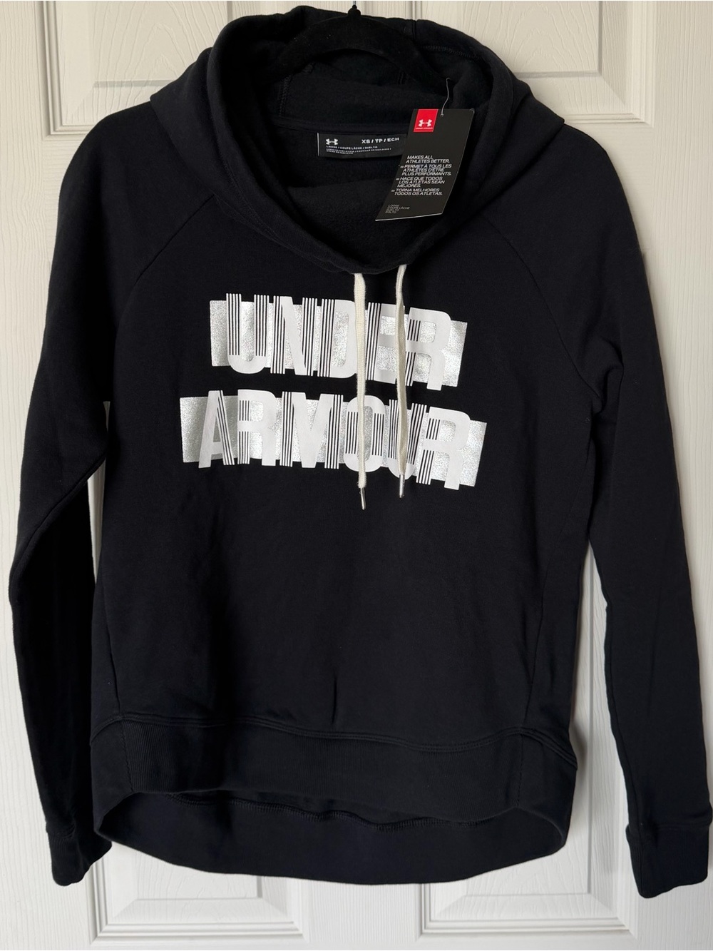 Under Armour NWT Women's Favorite Pullover Funnel Neck Fleece Hoodie XS